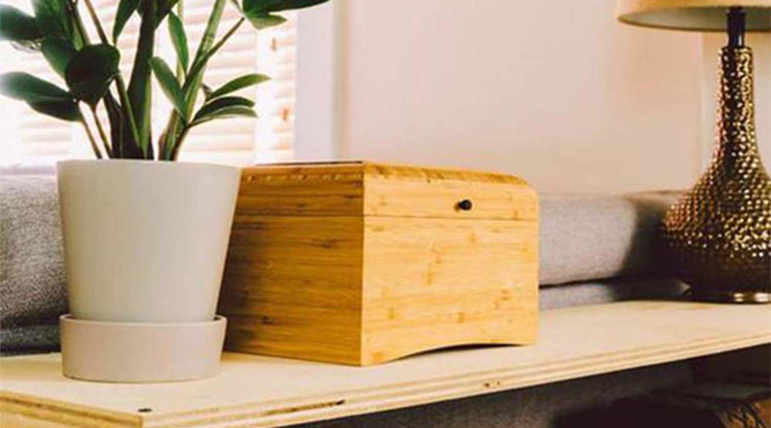 5 Wooden Boxes for Ashes