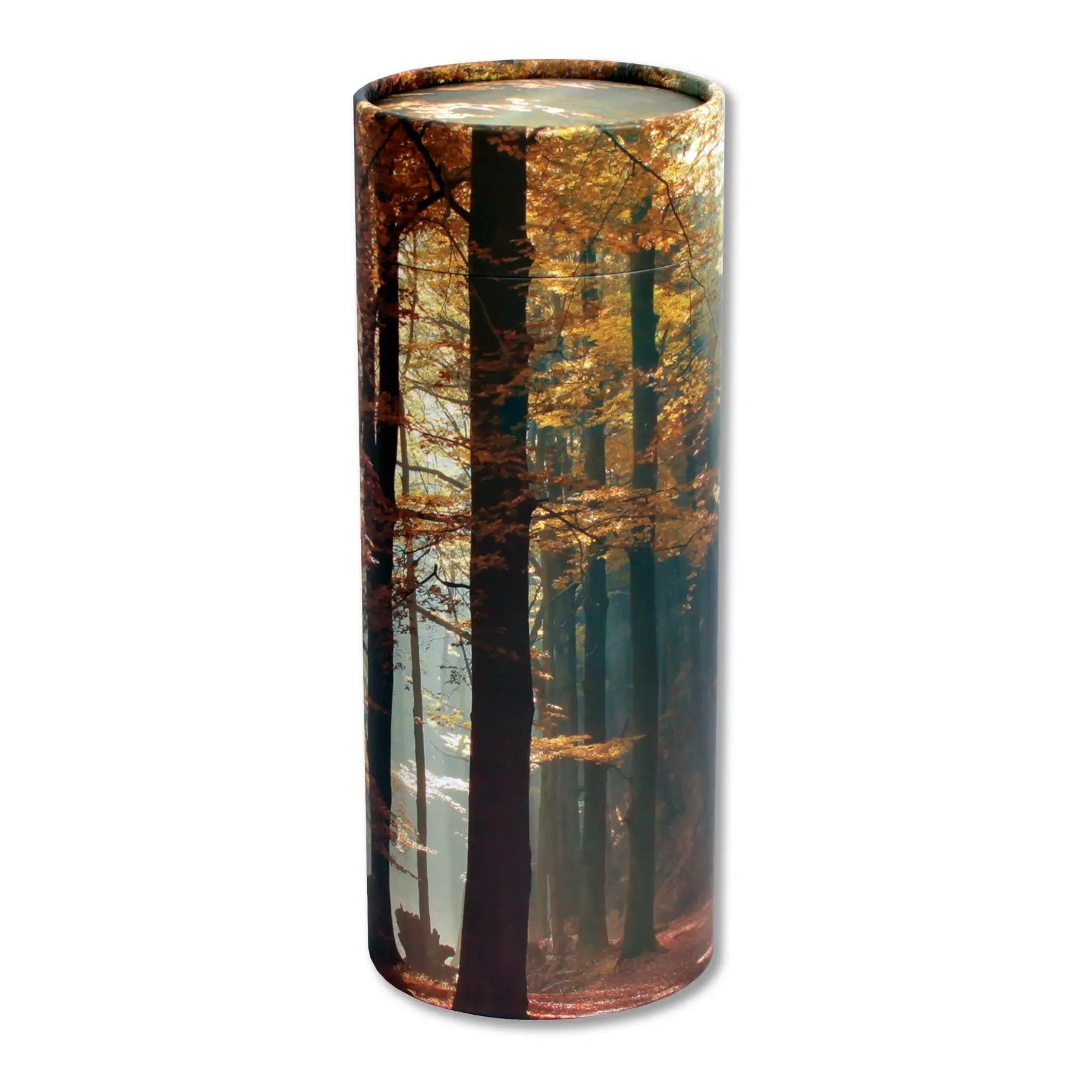 Autumn Woods Eco Friendly Scattering Tube for Ashes - Medium