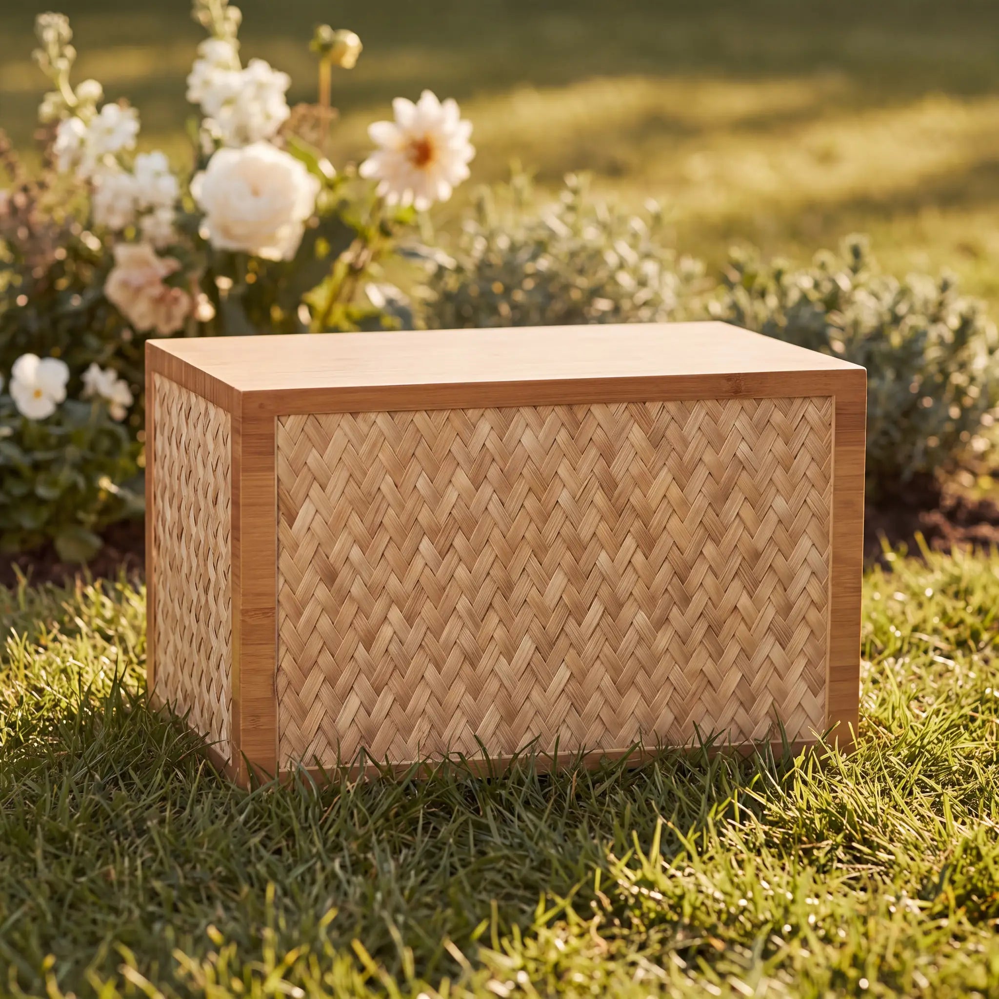 Bali Woven Tribute Adult Urn for Ashes