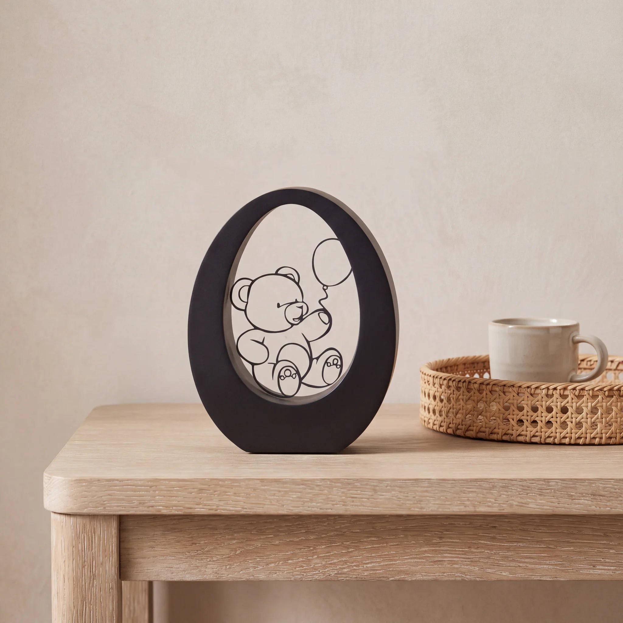 Bear-Small-Urn-for-Ashes-in-Matte-Black-Stainless-Steel-Cane-Tray