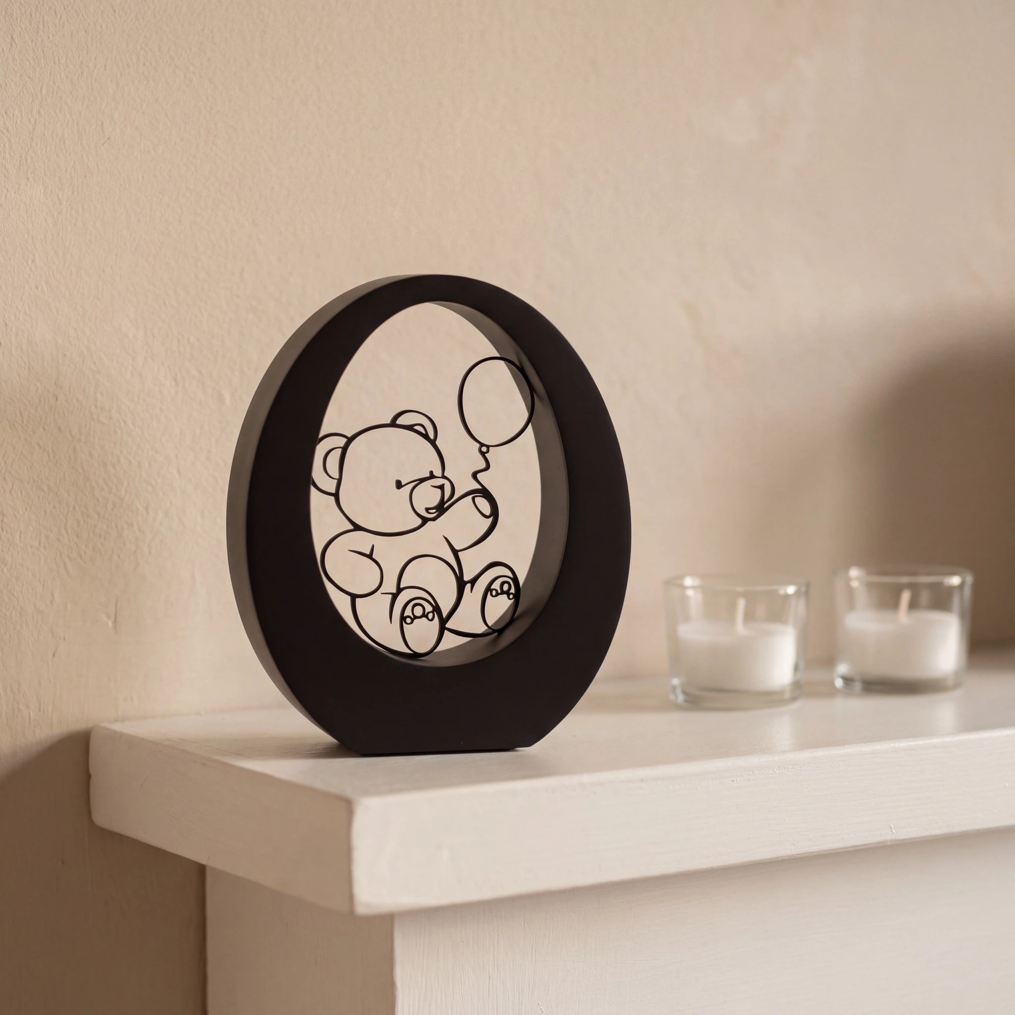 Bear-Small-Urn-for-Ashes-in-Matte-Black-Stainless-Steel-keepsake_tealight_pair