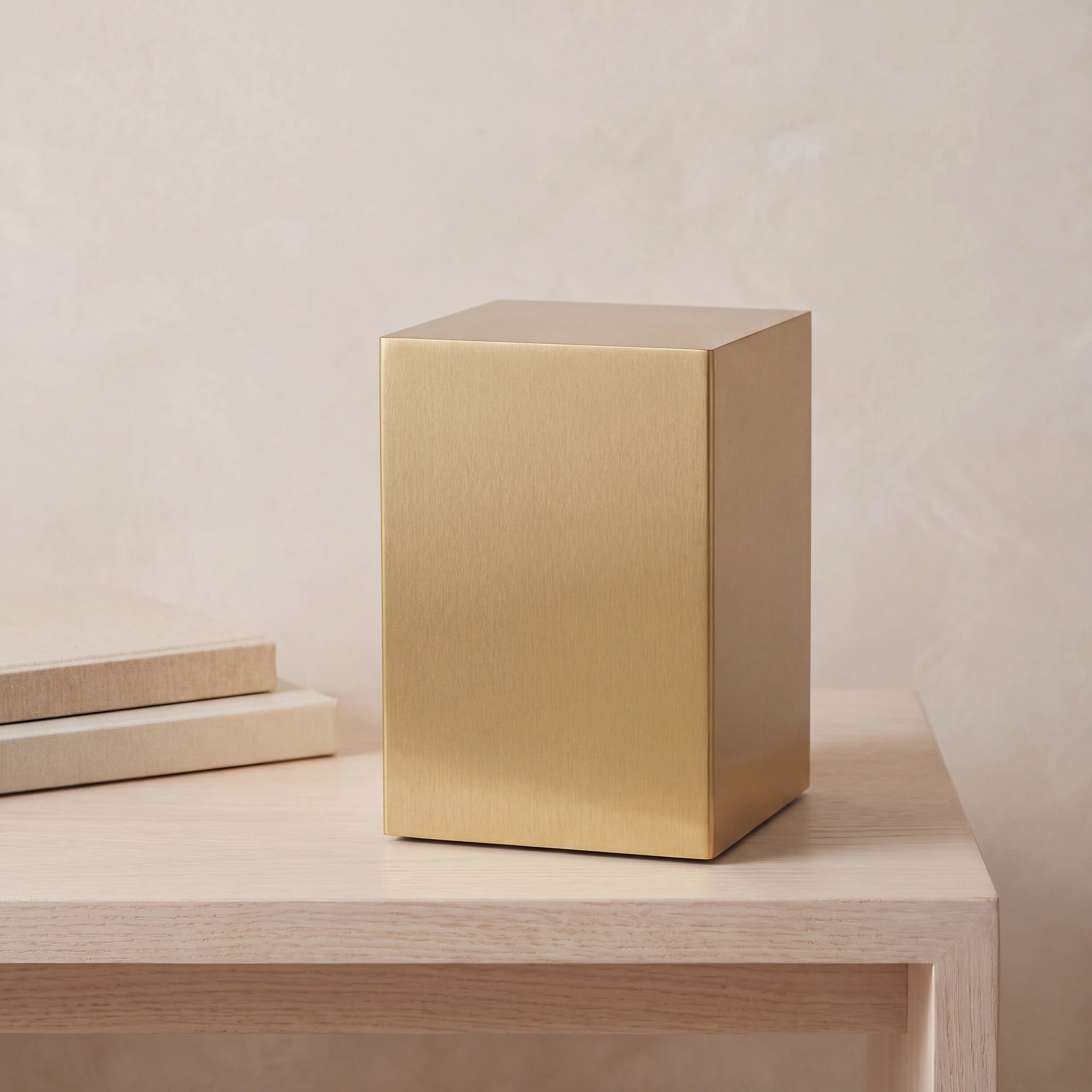 Beaumont Stainless Steel Adult Cremation Urn for Ashes in Gold