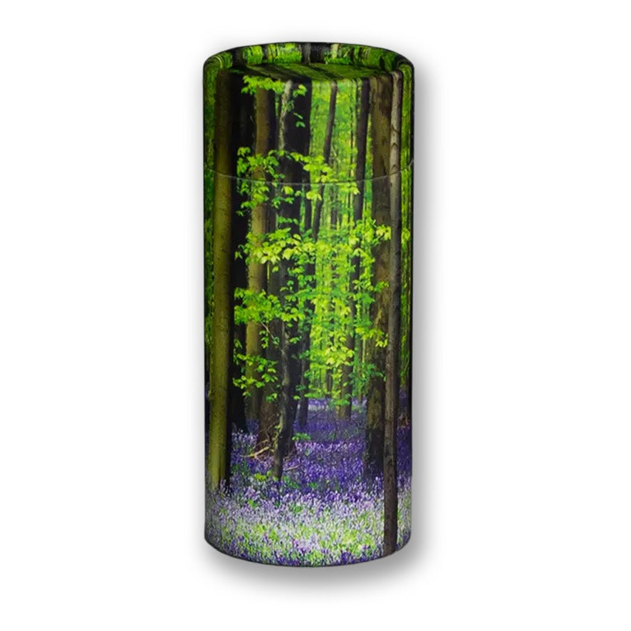 Bluebell Forest Eco Friendly Scattering Tube for Ashes - Token