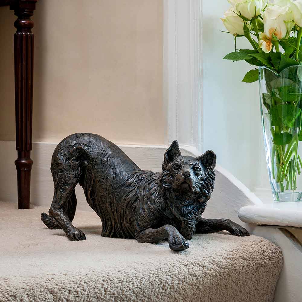 Border Collie Urn for Ashes