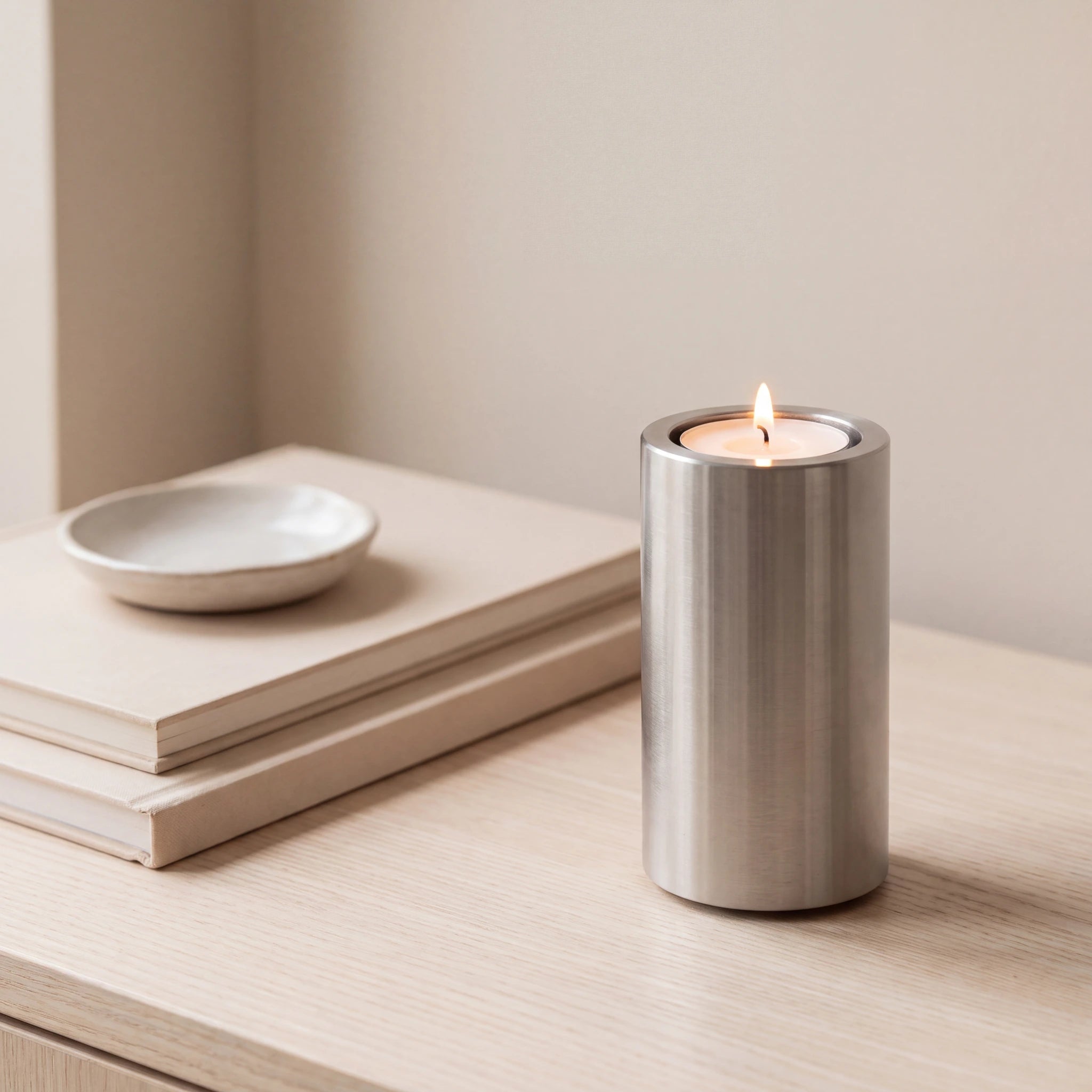 Candle-Extra-Small-Urn-for-Ashes-in-Stainless-Steel-keepsake_books_dish