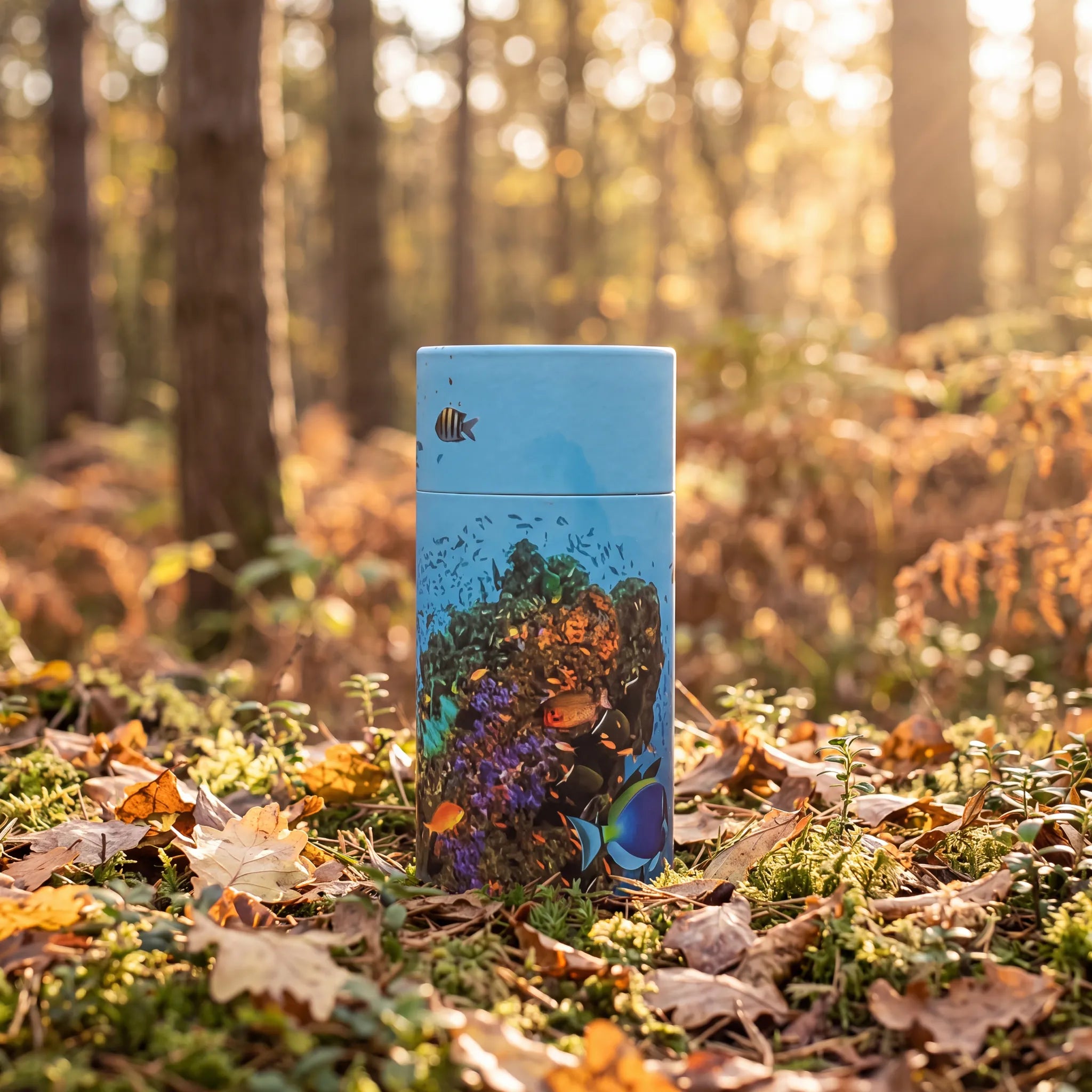Coral-Reef-Eco-Friendly-Scattering-Tube-for-Ashes-Mini-In-the-Woods