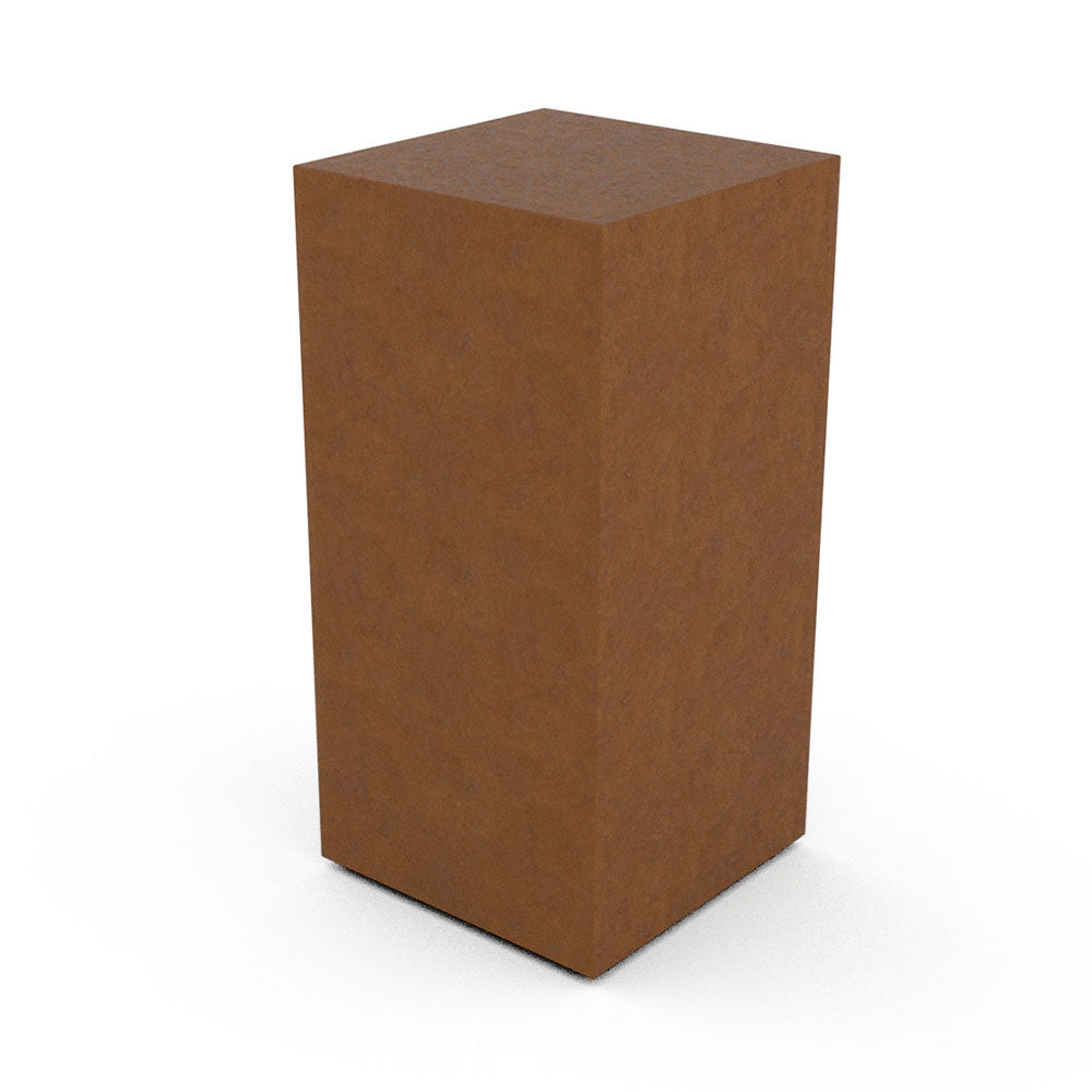 Dimension Adult Cremation Urn for Ashes in Corten Steel