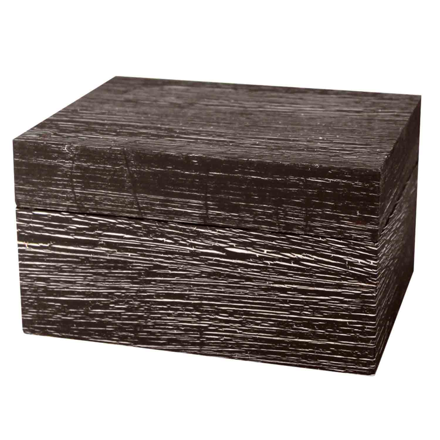 EarthUrn Chest Biodegradable Urn for Ashes in Antique Brown - Adult