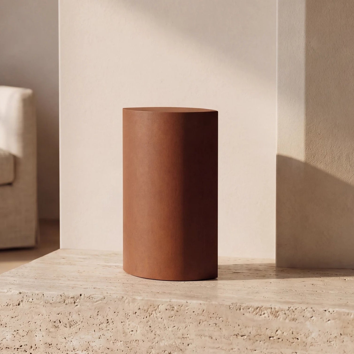 Ellipse-Adult-Cremation-Urn-for-Ashes-in-Corten-Steel-amto_hearth