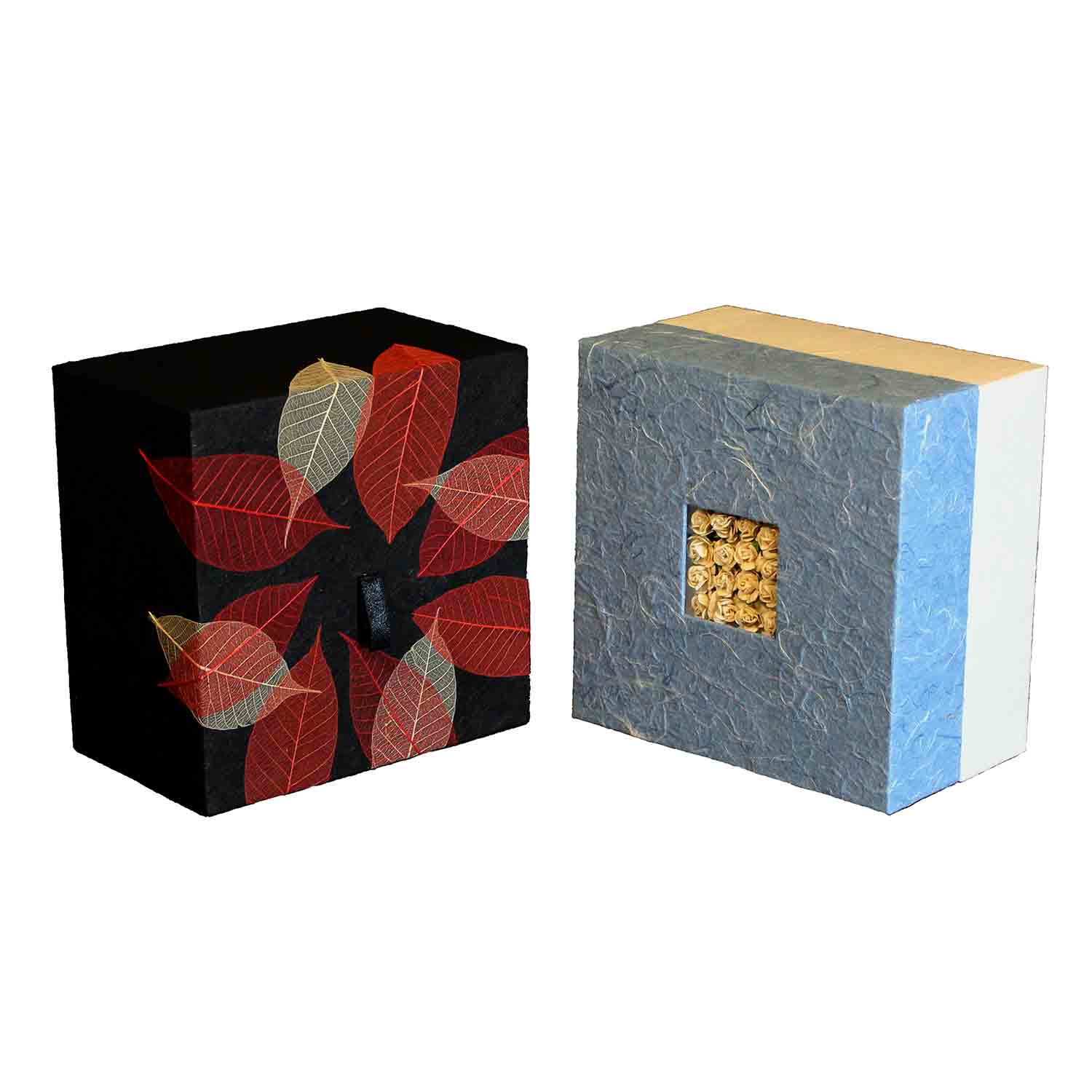 Embrace Biodegradable Urn for Ashes in Blue - Medium