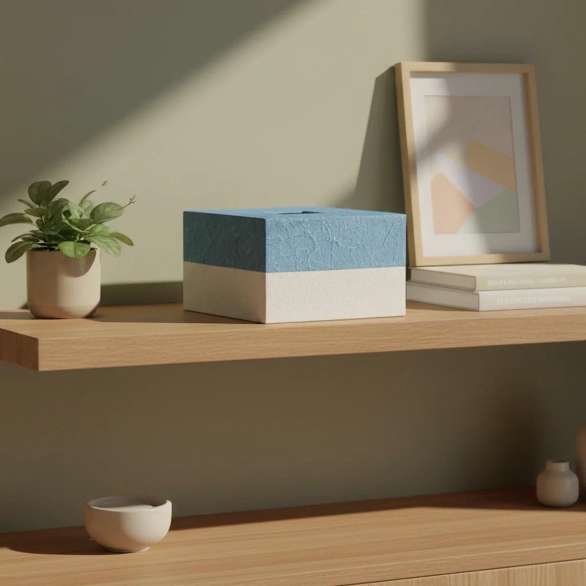 Embrace Biodegradable Urn for Ashes in Blue - Adult