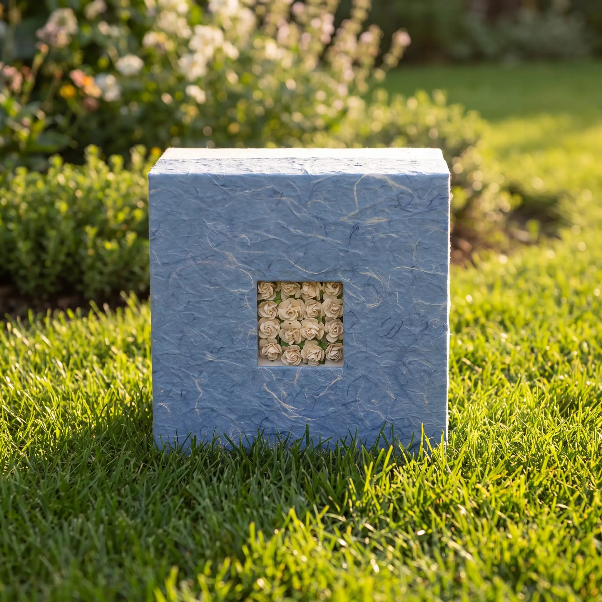 Embrace Biodegradable Urn for Ashes in Floral Bouquet - Medium