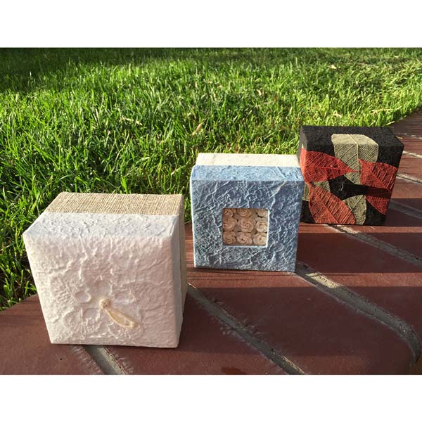 Embrace Biodegradable Urn for Ashes in Floral Bouquet - Medium