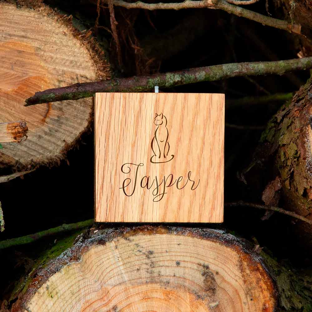 Eternity Candle Keepsake Urn for Ashes on Log