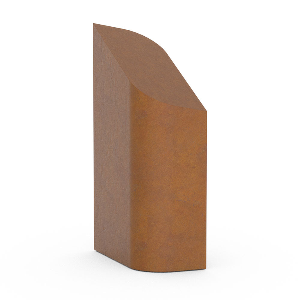 Flame Adult Cremation Urn for Ashes in Corten Steel