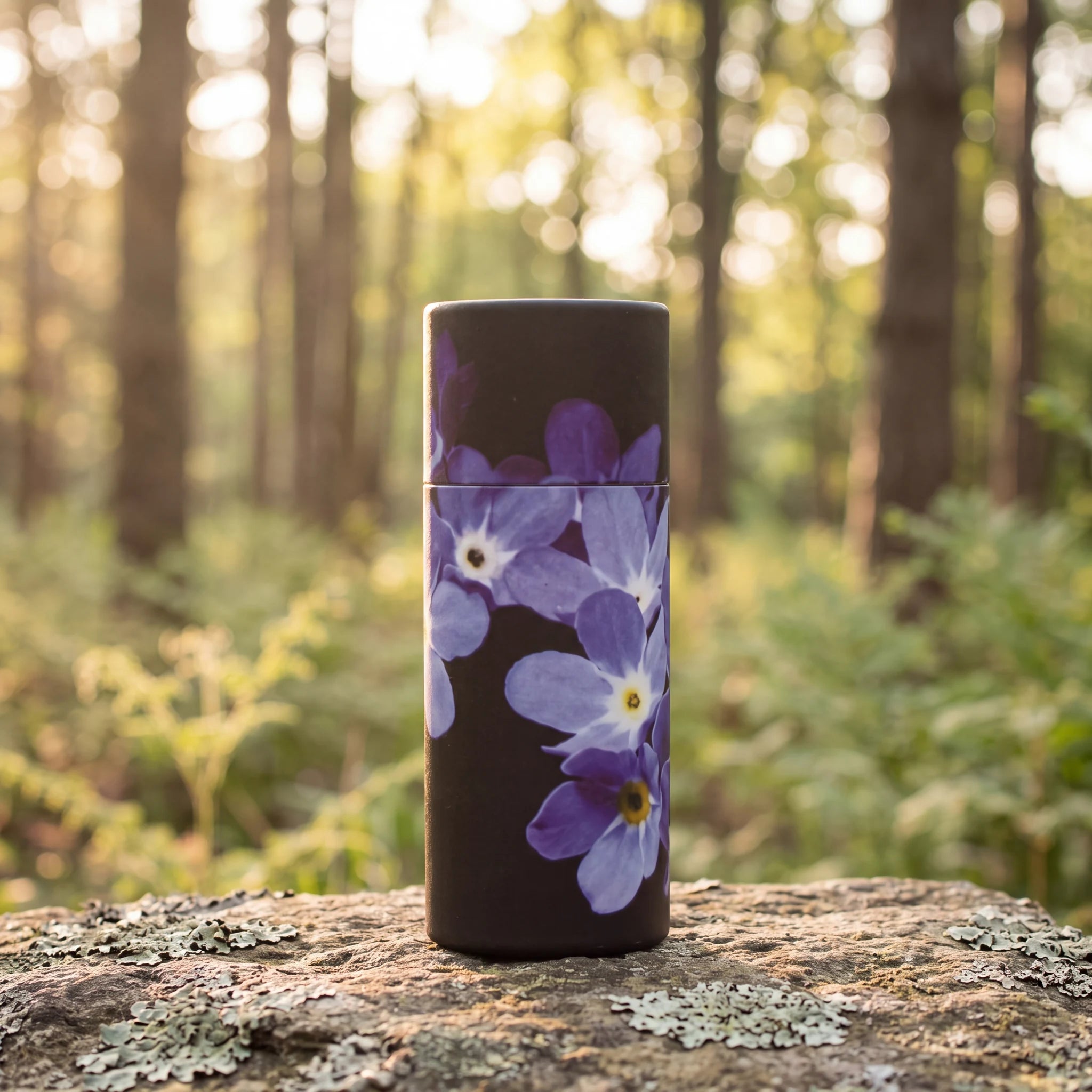 Forget-Me-Not-Eco-Friendly-Scattering-Tube-for-Ashes-Small-Token-In-the-Woods