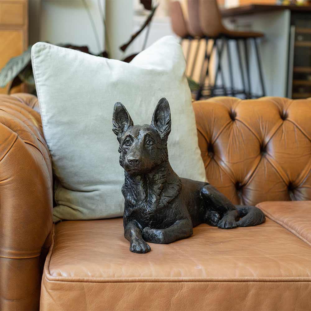 German Shepherd Urn for Ashes