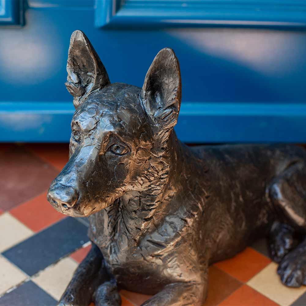 German Shepherd Urn for Ashes