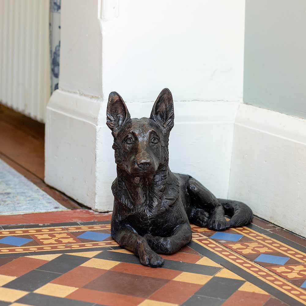 German Shepherd Urn for Ashes