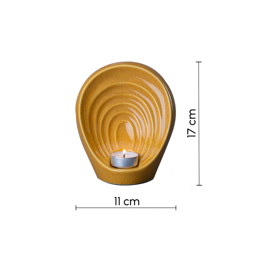 Guardian Ashes Keepsake Urn Amber Dimensions