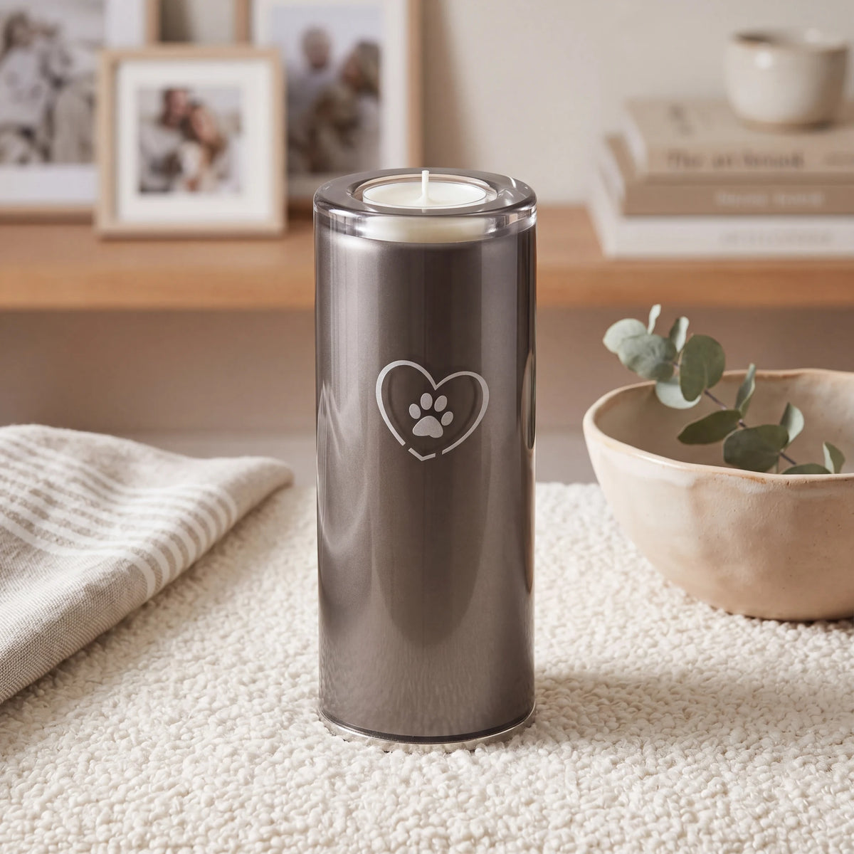 Heart-Pawprint-Crystal-Pet-Candle-Urn-for-Ashes-in-Graphite-Medium-heart_boucle_above