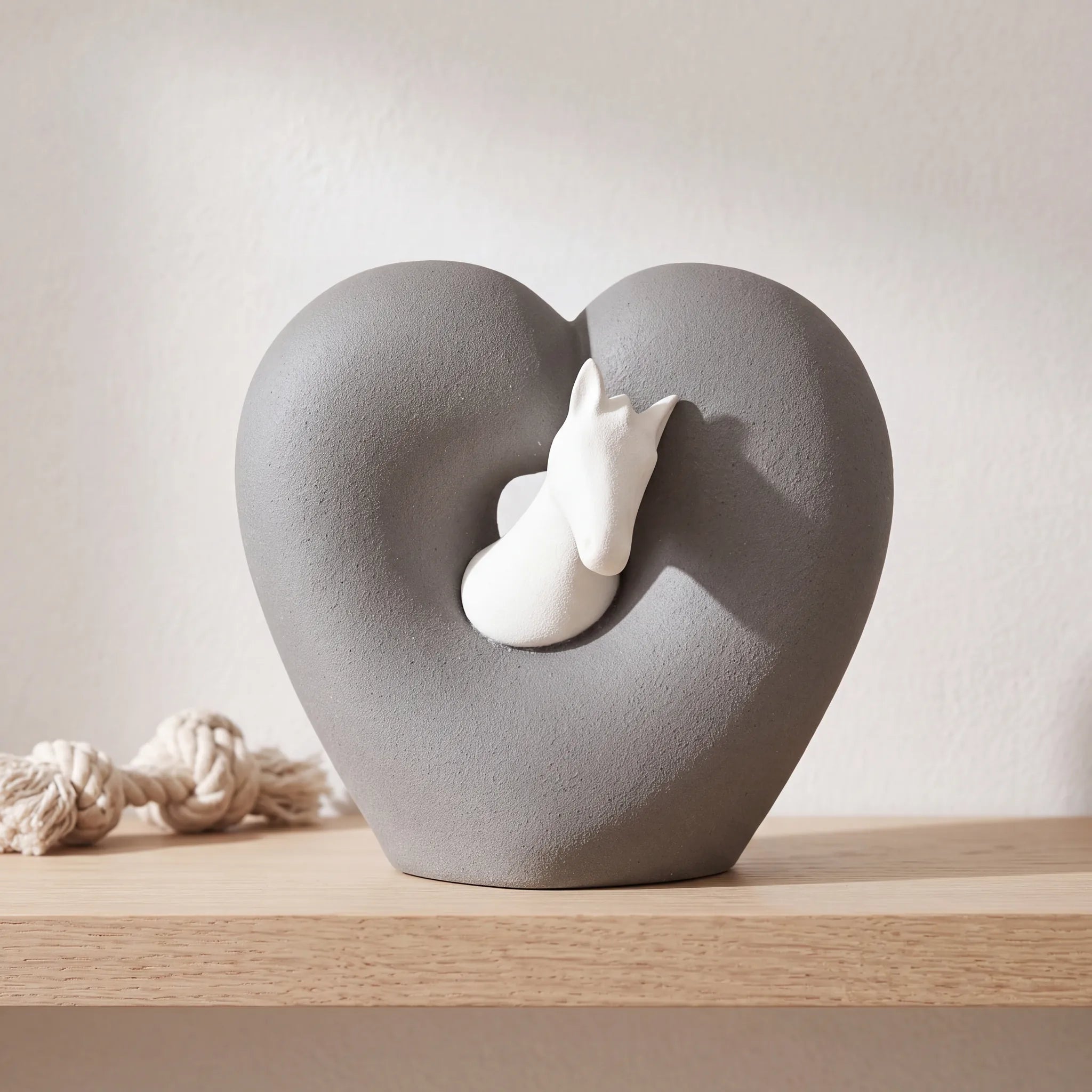 Horse-Heart-Pet-Urn-for-Ashes-in-Grey-White-pet_soft_toy_shelf