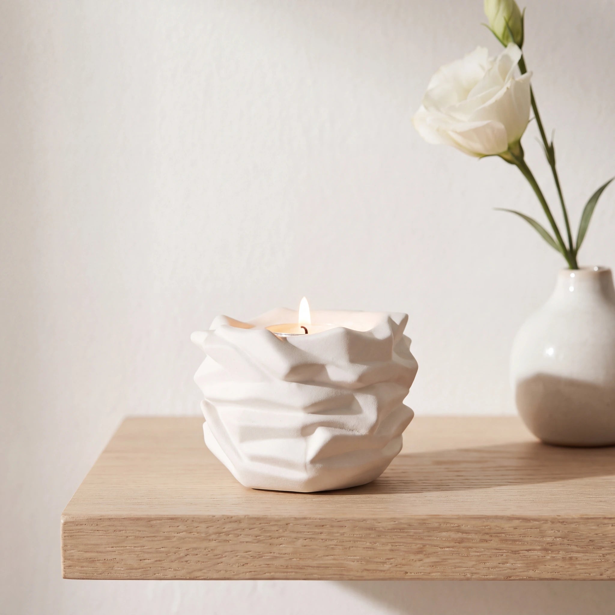 Illumination-Candle-Small-Urn-for-Ashes-in-Matte-White-keepsake_bud_vase