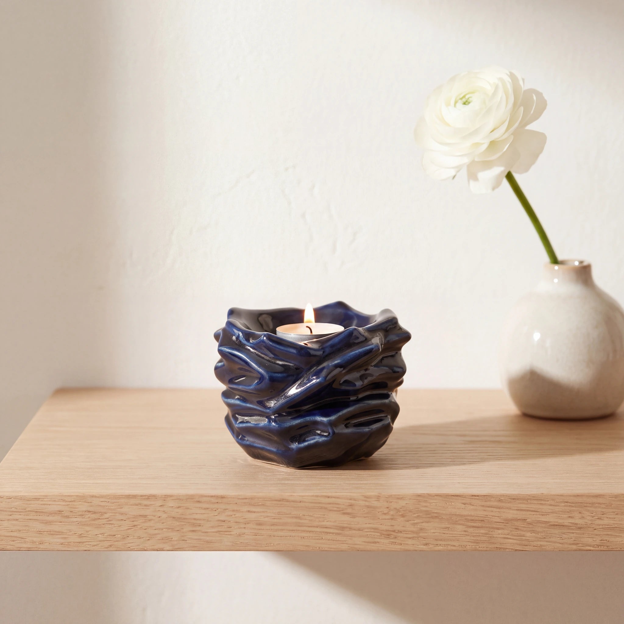 Illumination-Candle-Small-Urn-for-Ashes-in-Metallic-Blue-keepsake_bud_vase