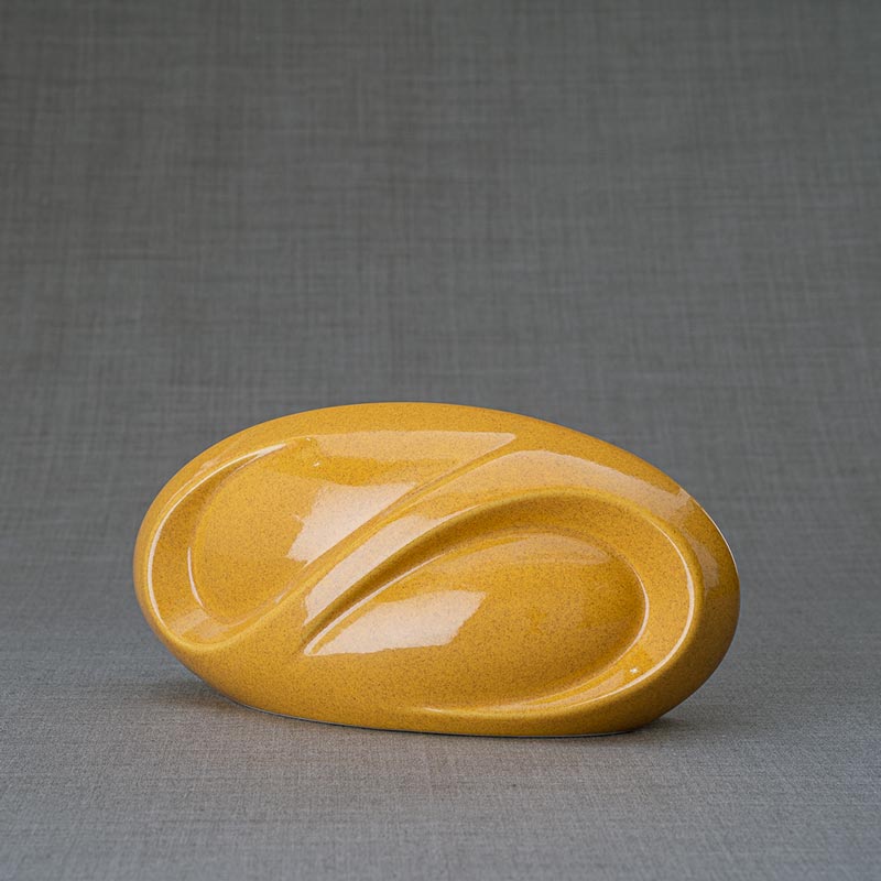 Infinity Ashes Keepsake Urn Amber Right View
