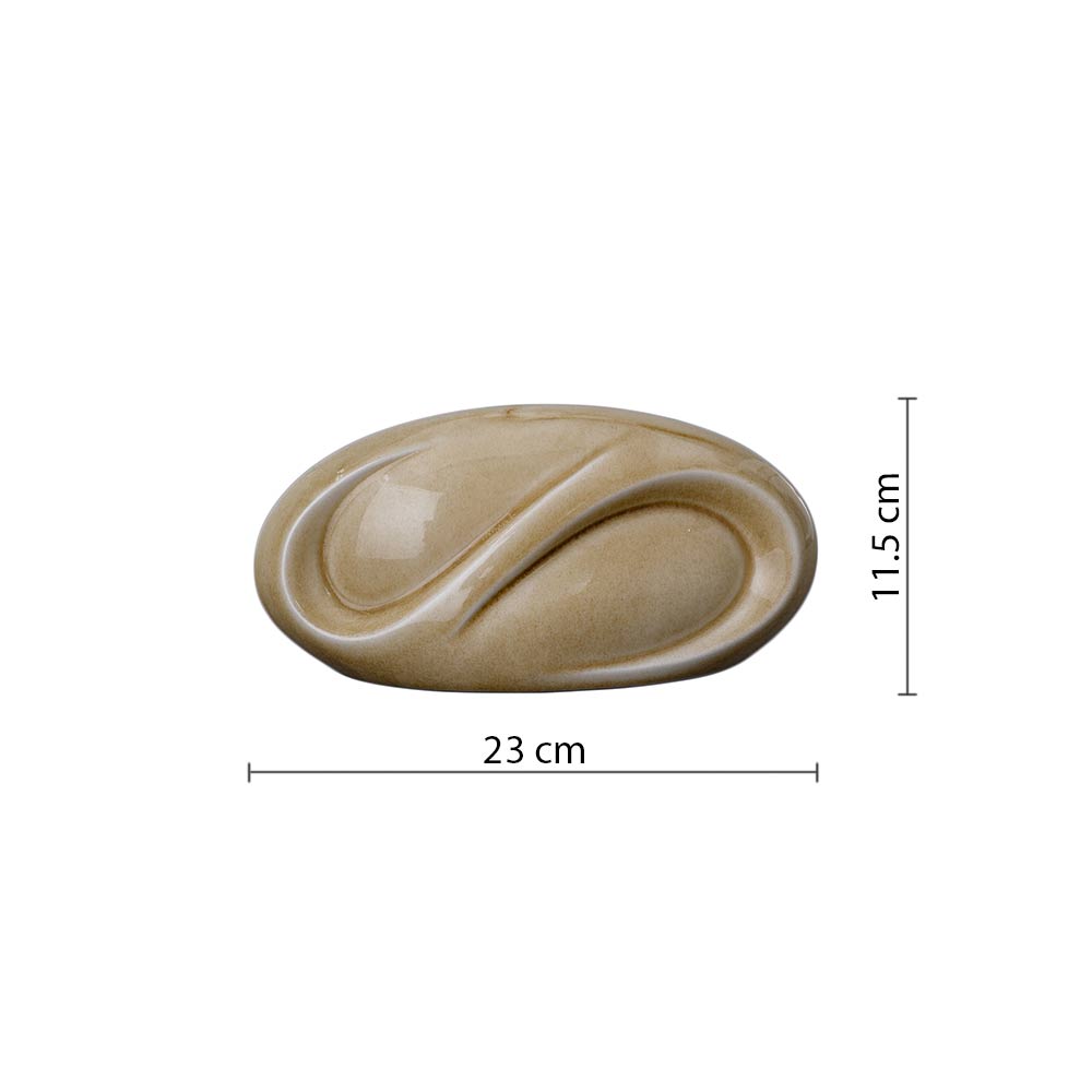 Infinity Ashes Keepsake Urn in Dark Sand Dimensions