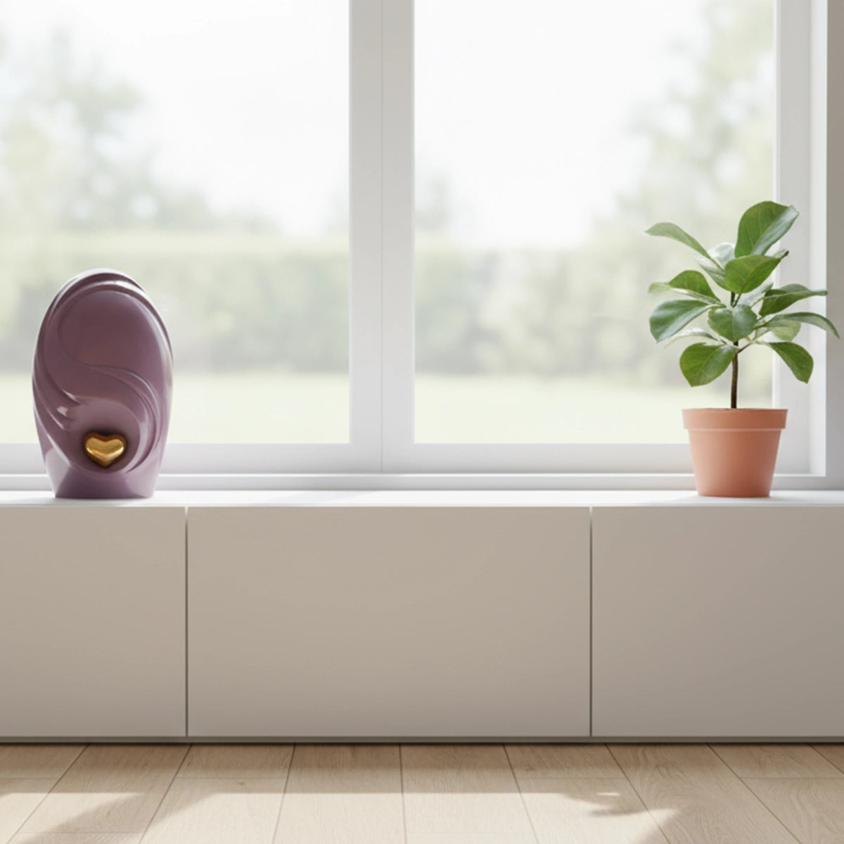 Infinity Heart Adult Cremation Urn for Ashes