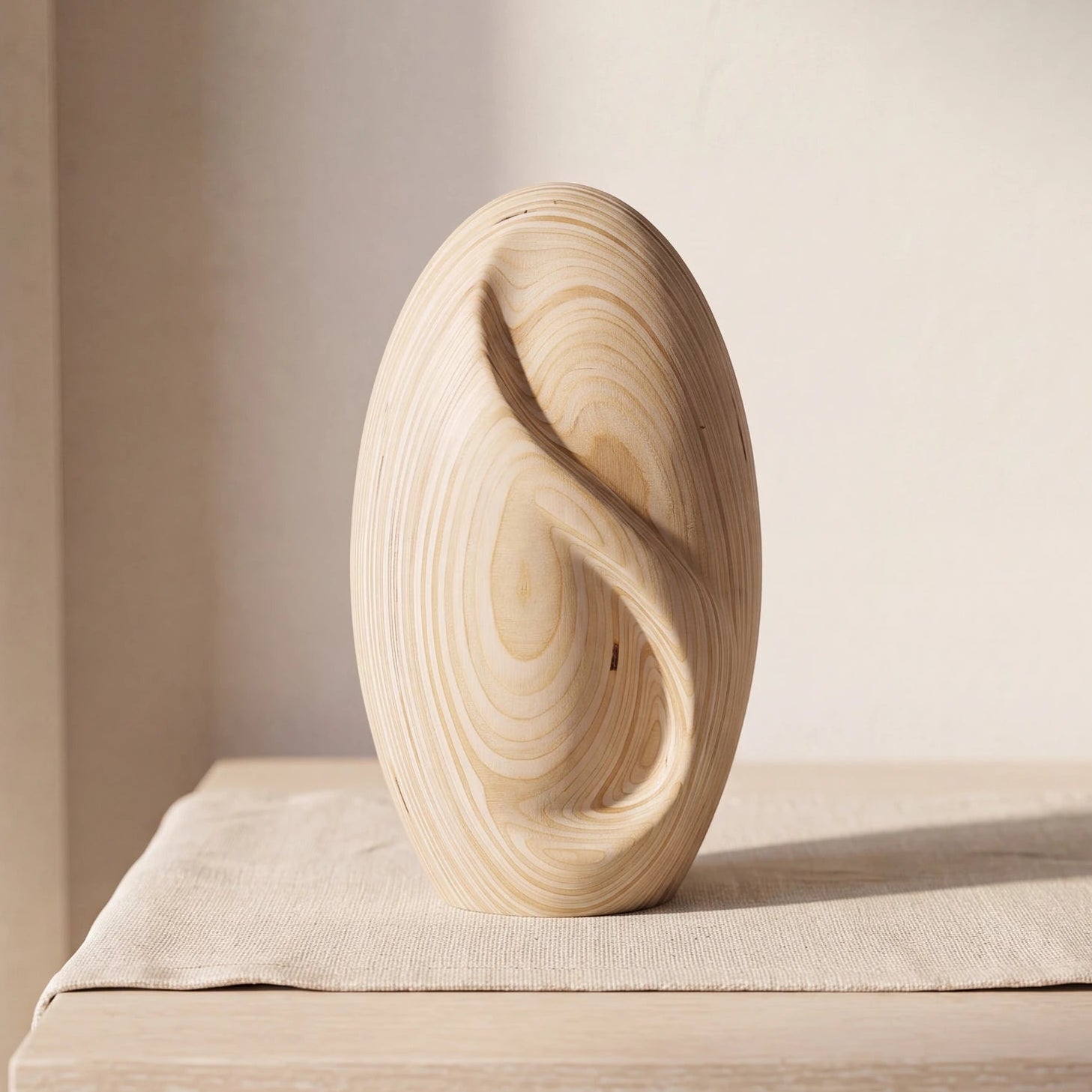Infinity Wooden Urn for Ashes - Premium Plywood