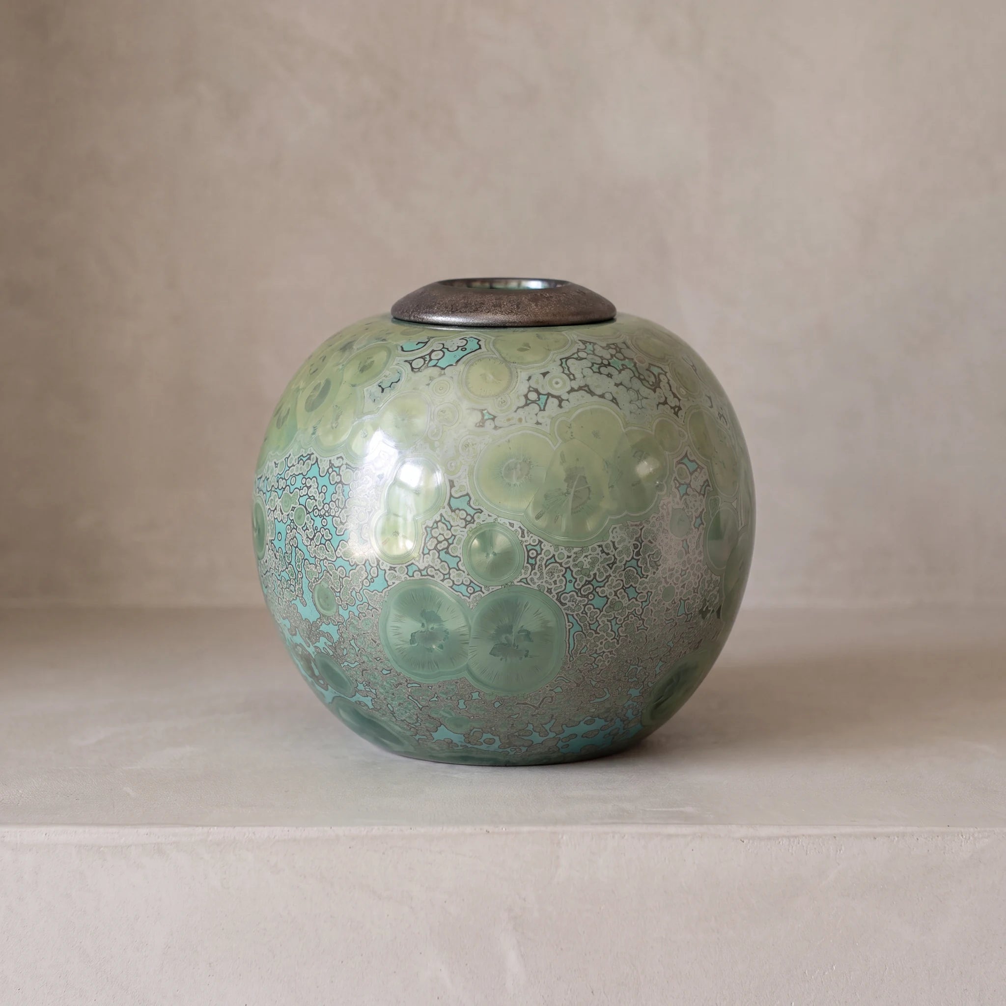 Jadeite Adult Cremation Urn for Ashes
