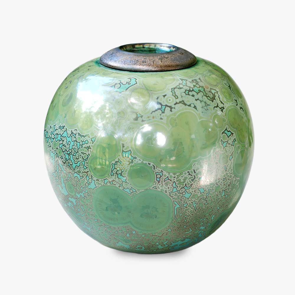 Jadeite Adult Cremation Urn for Ashes