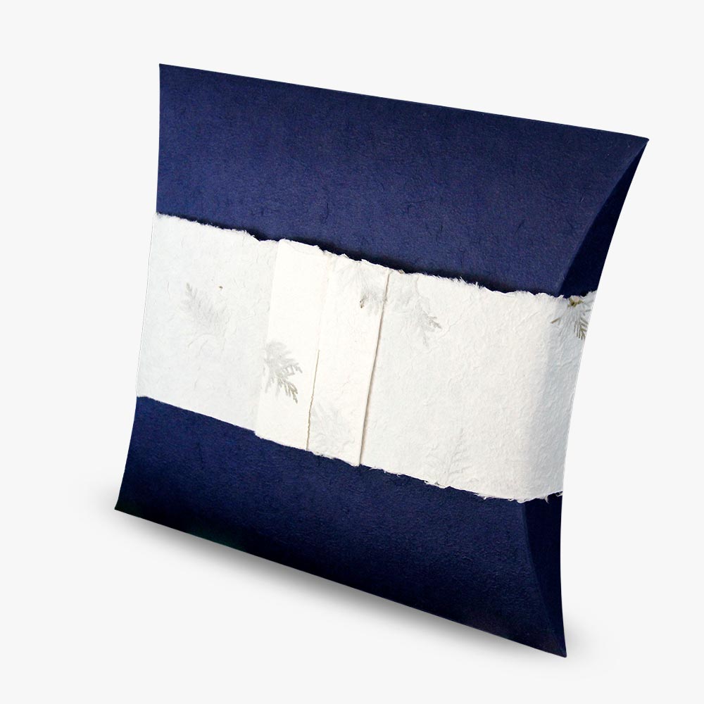 Journey Biodegradable Water Urn for Ashes in Navy - Adult