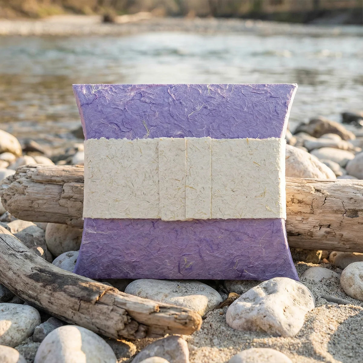 Journey Biodegradable Water Urn for Ashes in Purple - Extra Large