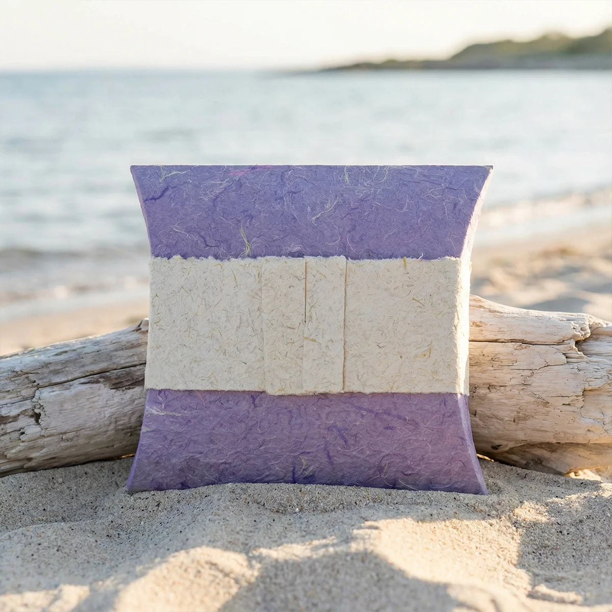 Journey Biodegradable Water Urn for Ashes in Purple - Small