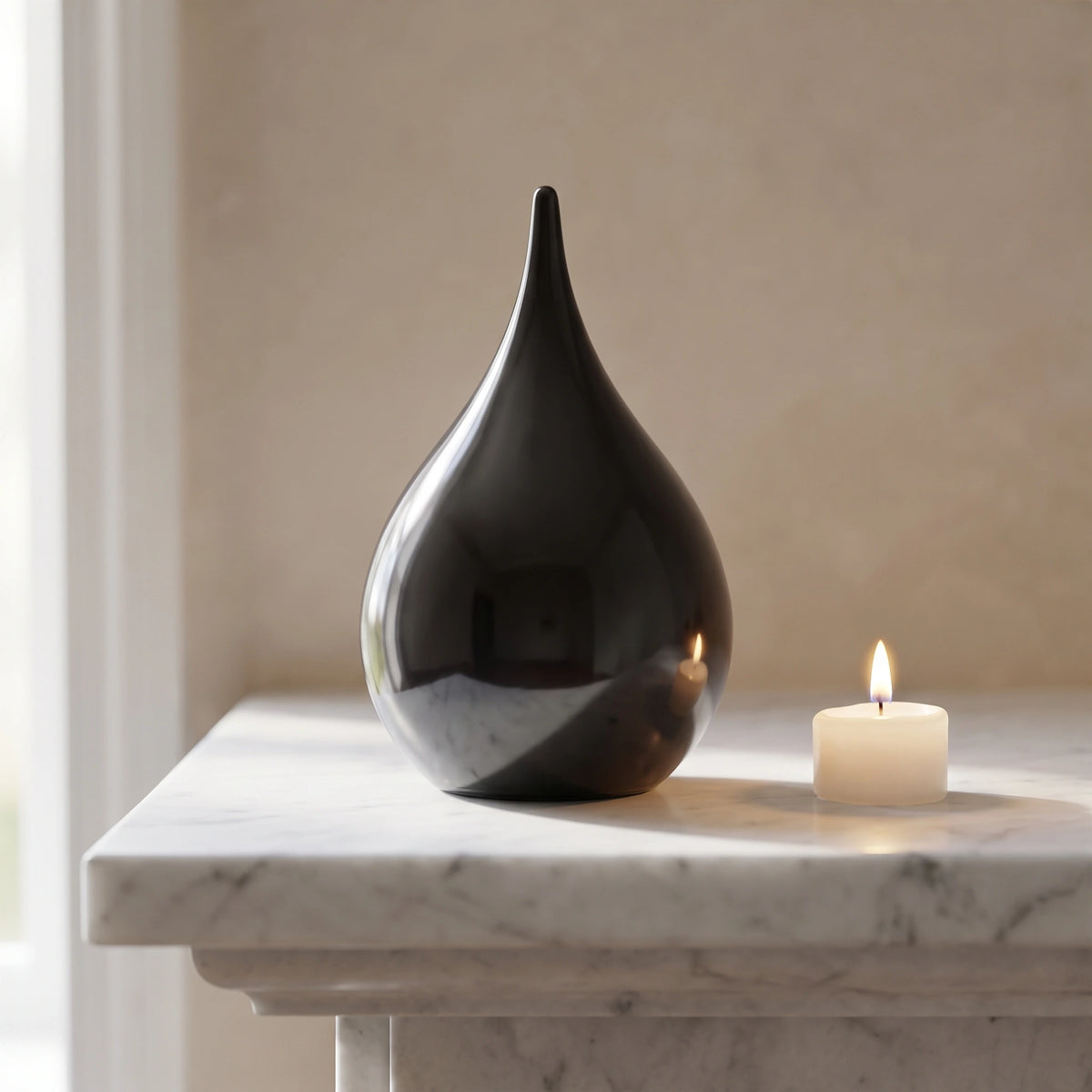 Teardrop Keepsake Urn for Ashes