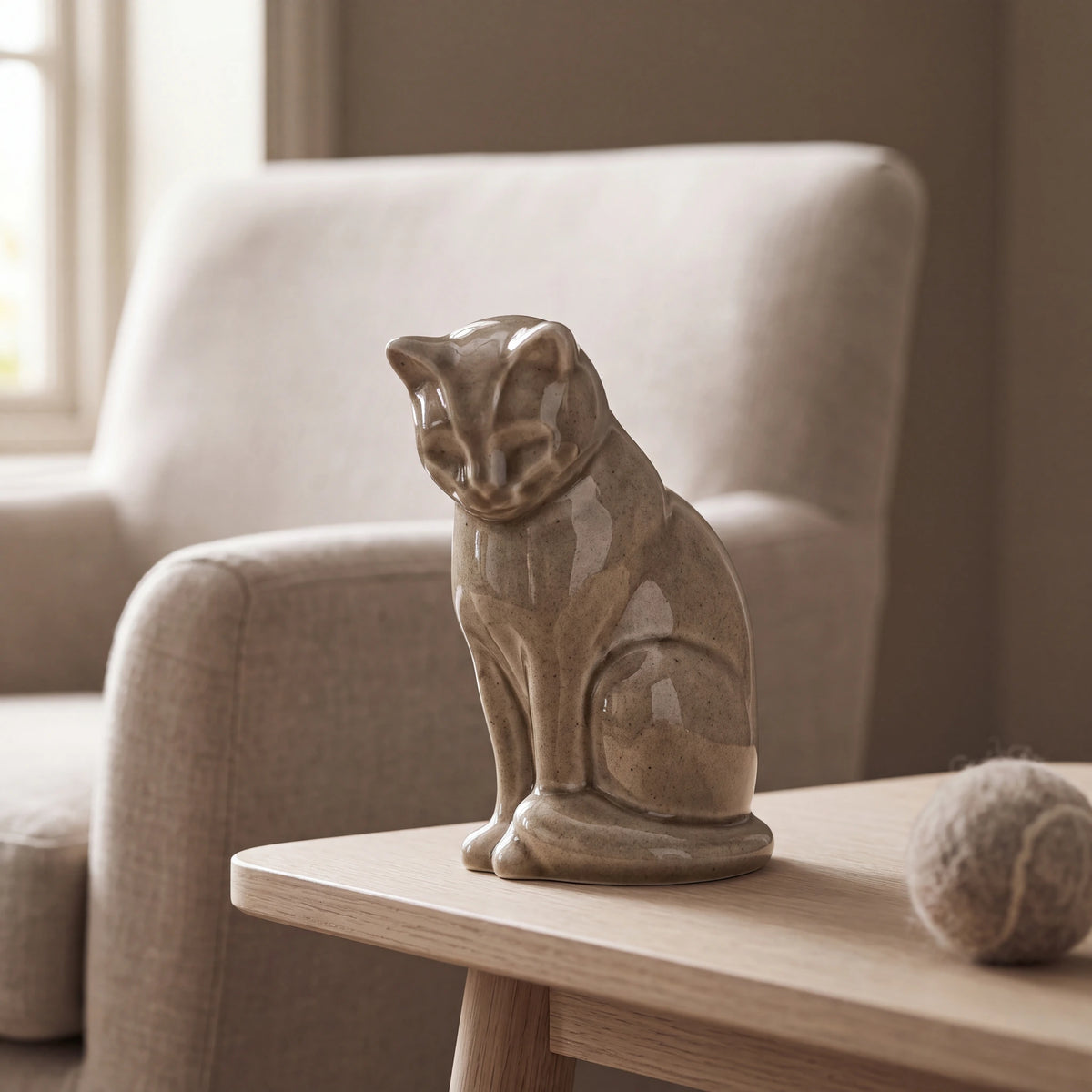 Kitten-Urn-for-Ashes-in-Beige-Grey-pet_reading_nook