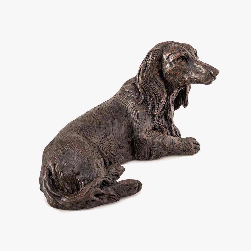 Long Haired Dachshund Urn for Ashes – Dog Urn