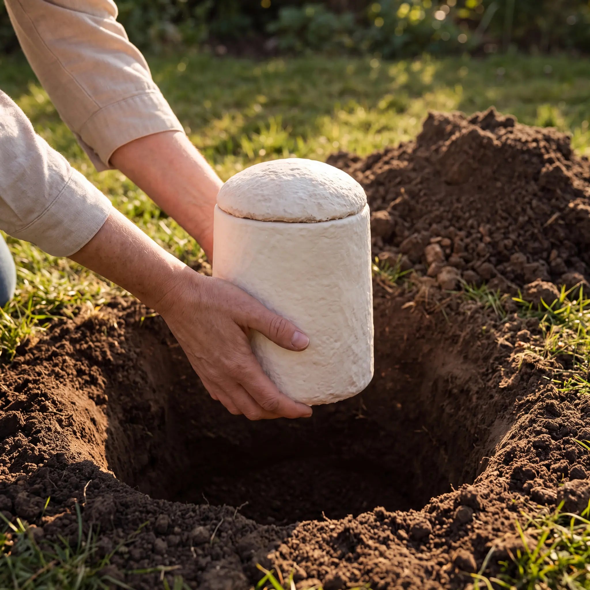 Loop EarthRise™ Biodegradable Urn for Ashes - Adult