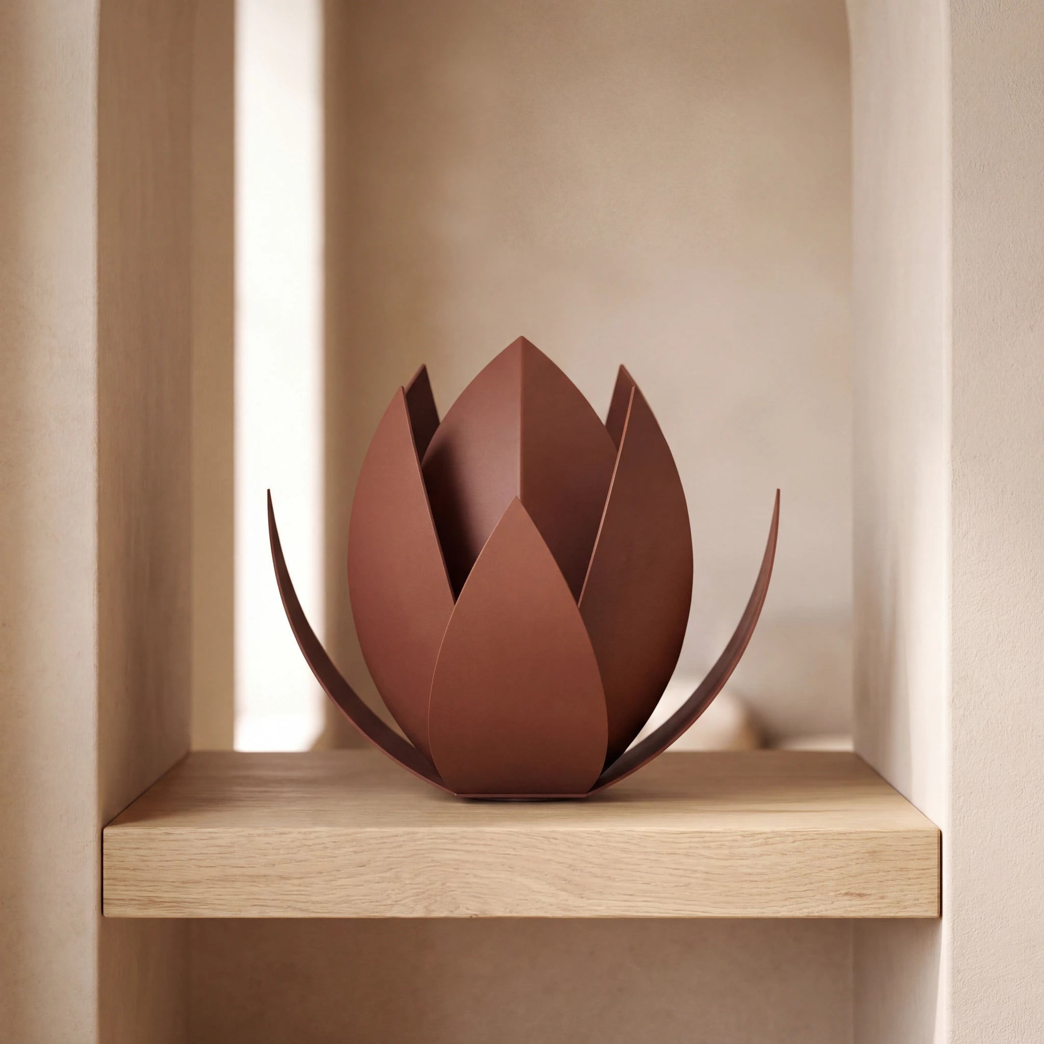 Lotus-Companion-Urns-for-Two-Adults-in-Corten-Steel-amto_alcove