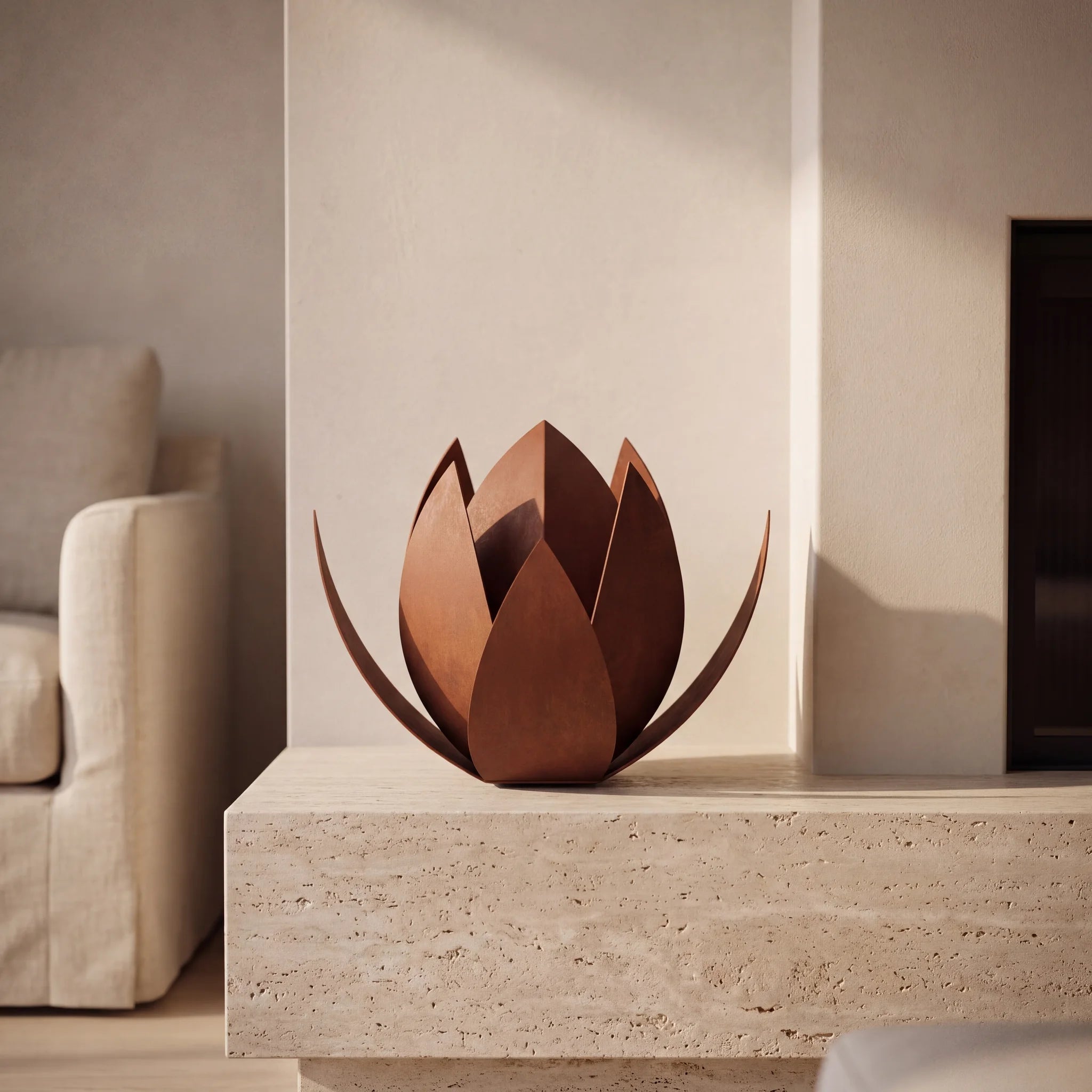 Lotus-Companion-Urns-for-Two-Adults-in-Corten-Steel-amto_hearth