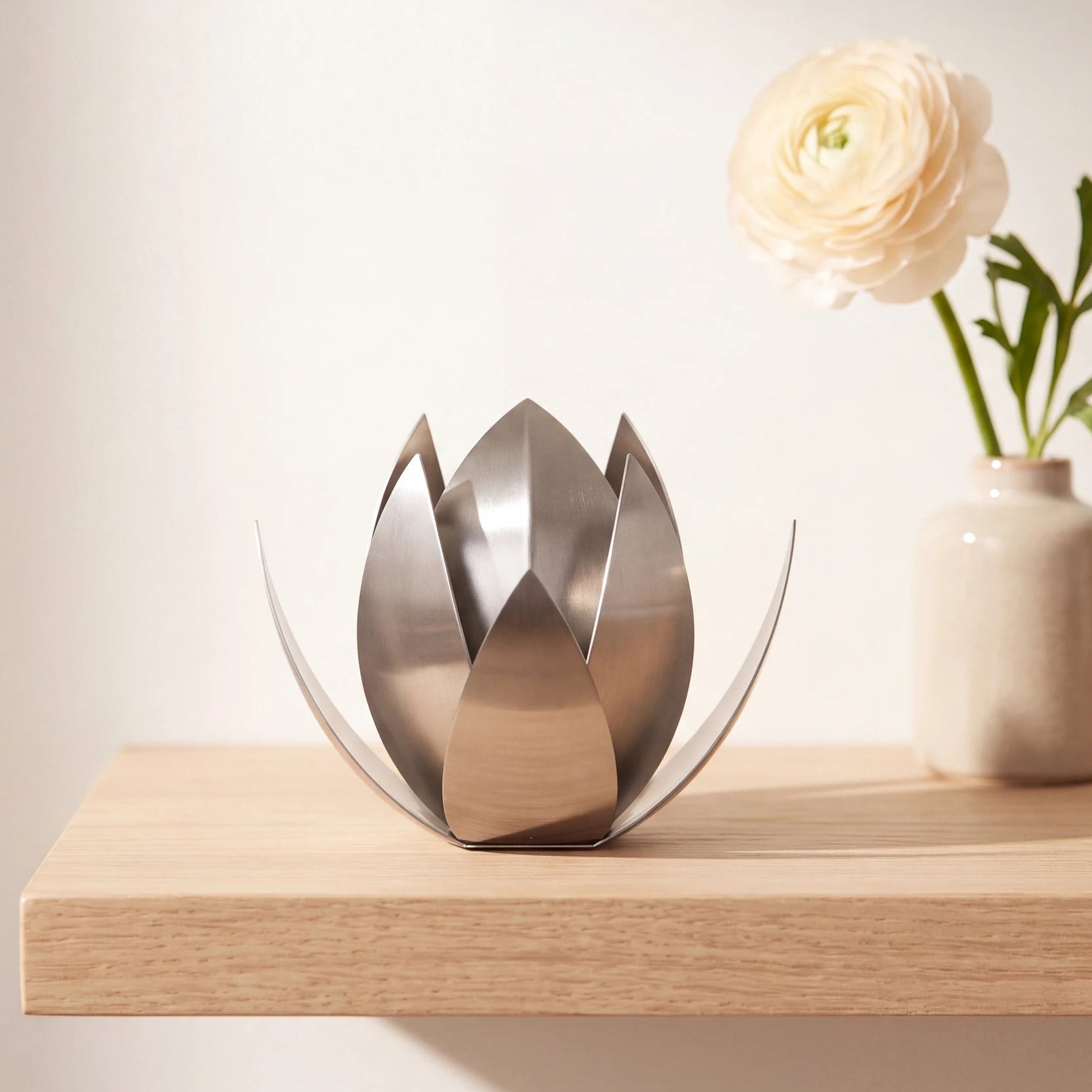 Lotus-Small-Urn-for-Ashes-in-Stainless-Steel-keepsake_bud_vase
