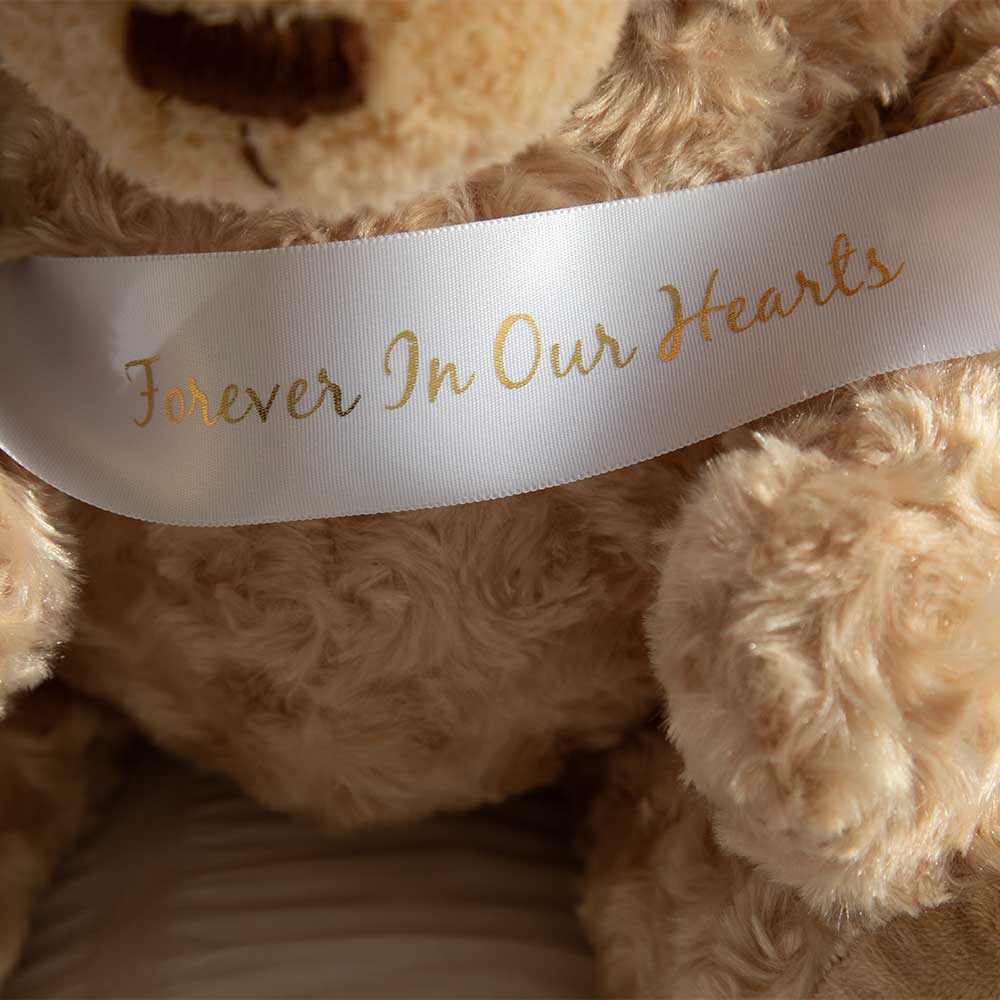 Memory Bear Front Forever in Our Hearts