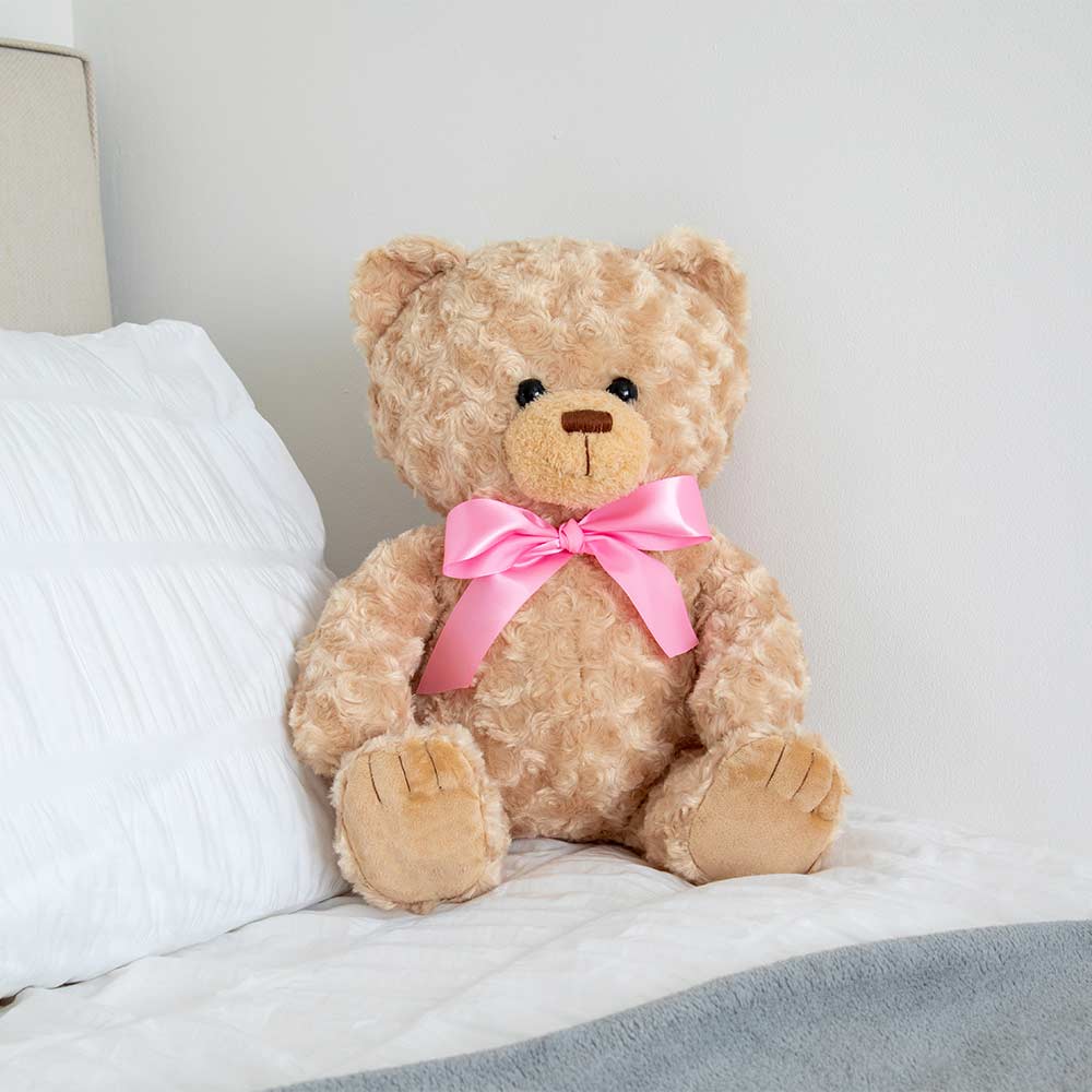 Memory Bear Pink Ribbon