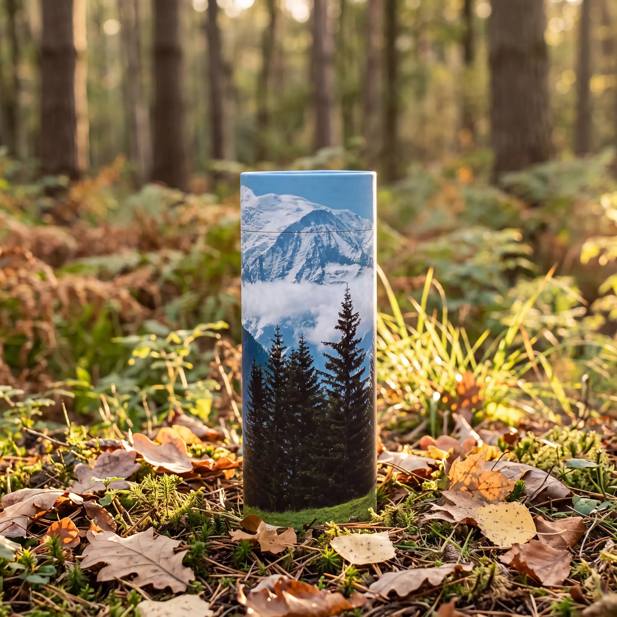 Mountain-View-Eco-Friendly-Scattering-Tube-for-Ashes-Medium-In-the-Woods
