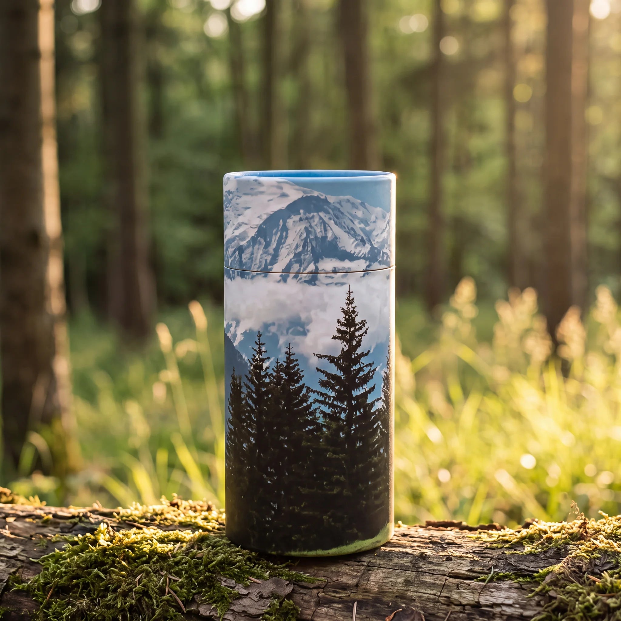 Mountain-View-Eco-Friendly-Scattering-Tube-for-Ashes-Mini-In-the-Woods