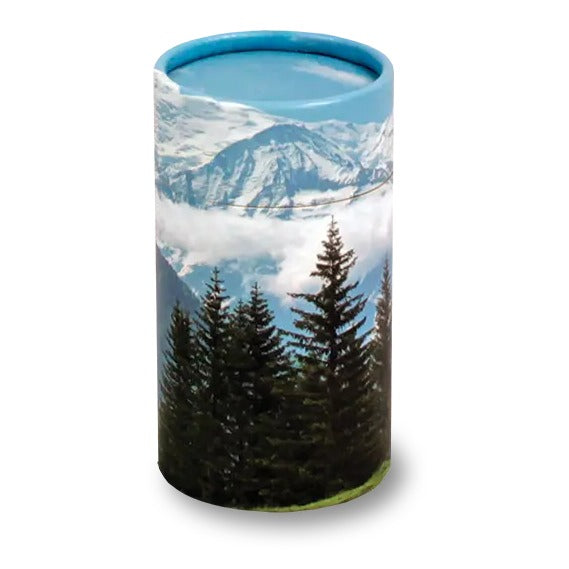 Mountain View Eco Friendly Scattering Tube for Ashes - Mini