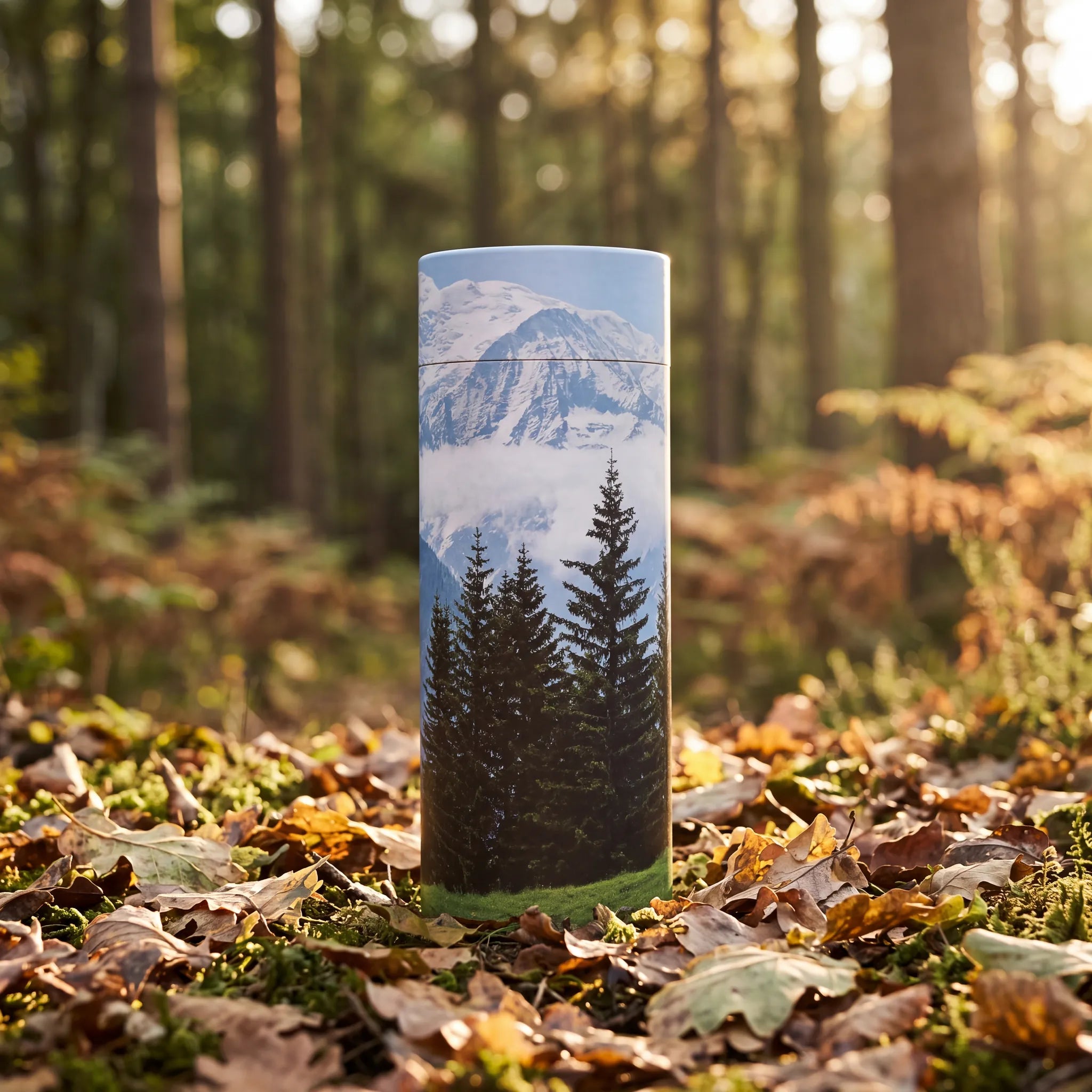 Mountain-View-Eco-Friendly-Scattering-Tube-for-Ashes-Small-Token-In-the-Woods